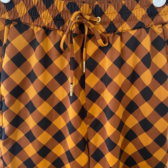 Scotch & Soda Mid Rise Plaid Satin Buffalo Plaid Trousers X-Small Fall Halloween - Picture 3 of 9